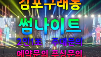 김포나이트 썸 정답은 Waiter 감동을 선사하겠습니다 구래동클럽 구래동노래방