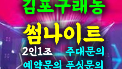 김포썸나이트 믿을만한 사람 소개할께요 구래동클럽 구래동노래빠
